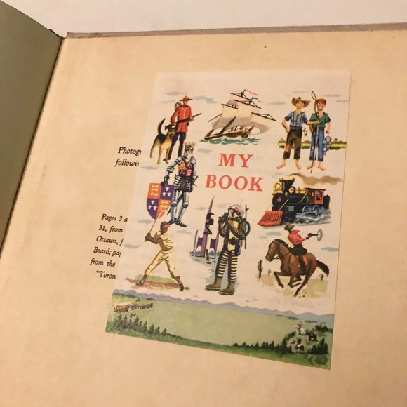 Vtg 1960  The Mountie Canadians All Book by Madeline Young - Picture 16 of 16